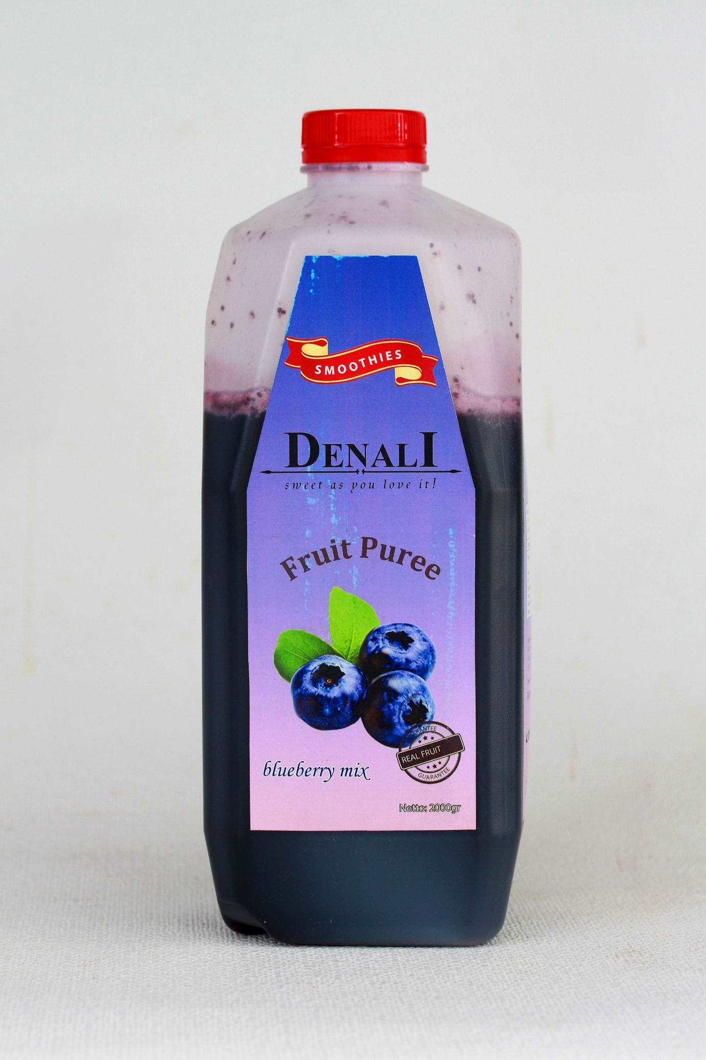 MANGO PUREE DENALI REAL FRUIT PUREE & FLAVOURED SAUCE 2000gr ...