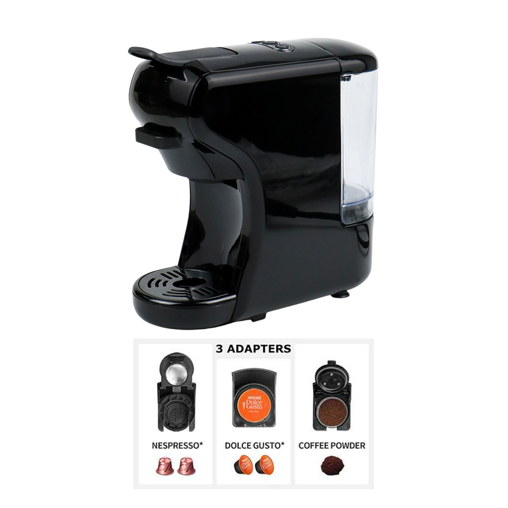 Mesin Kopi Espresso 3in1 Coffee Maker 19 Bar 1450W 600ml ST-504 Black