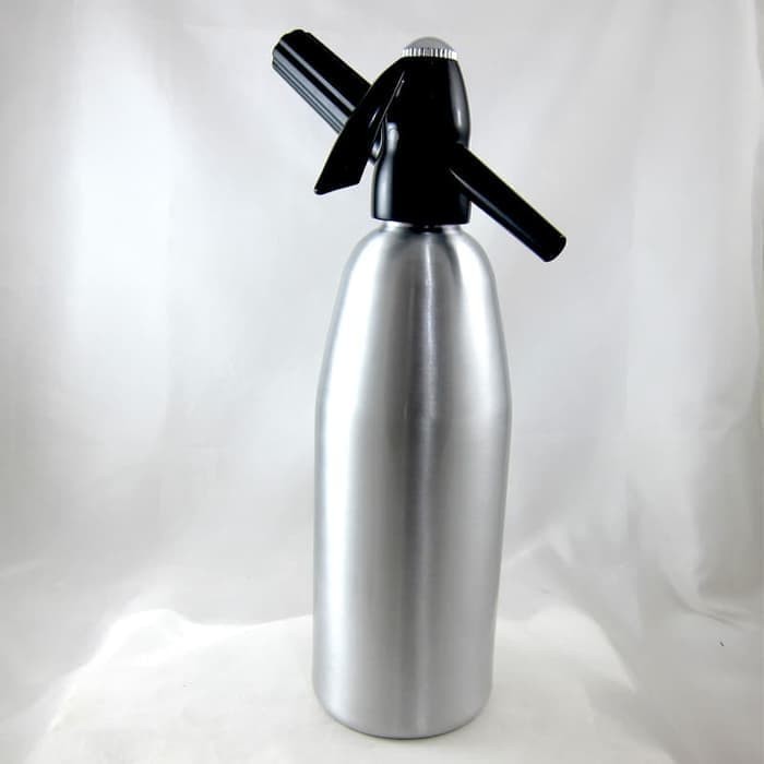 SODA SYPHON DISPENSER CO2 1 LITER MK01 SILVER