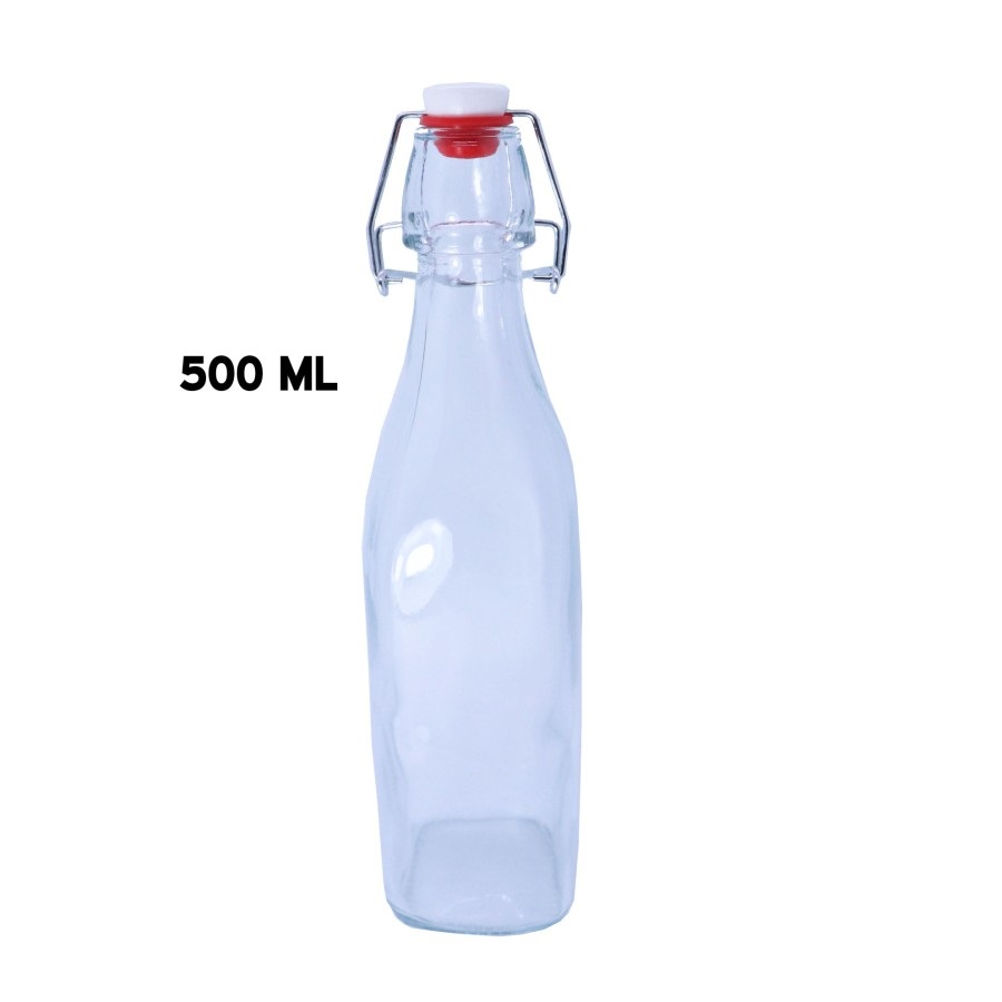BOTOL MINUM KACA SERBAGUNA PLUS TUTUP 500 ML – Onepresso.net
