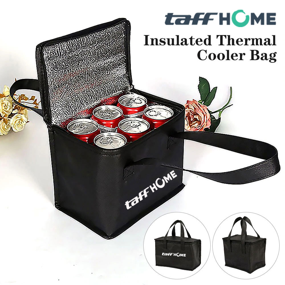 Cooler Bag Thermal Insulated Bag TaffHOME S1524 Black